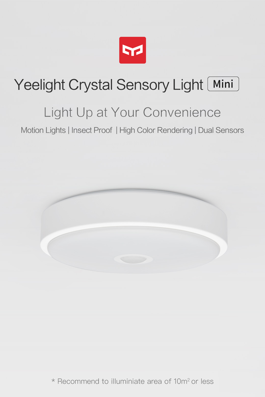 yeelight motion sensor light