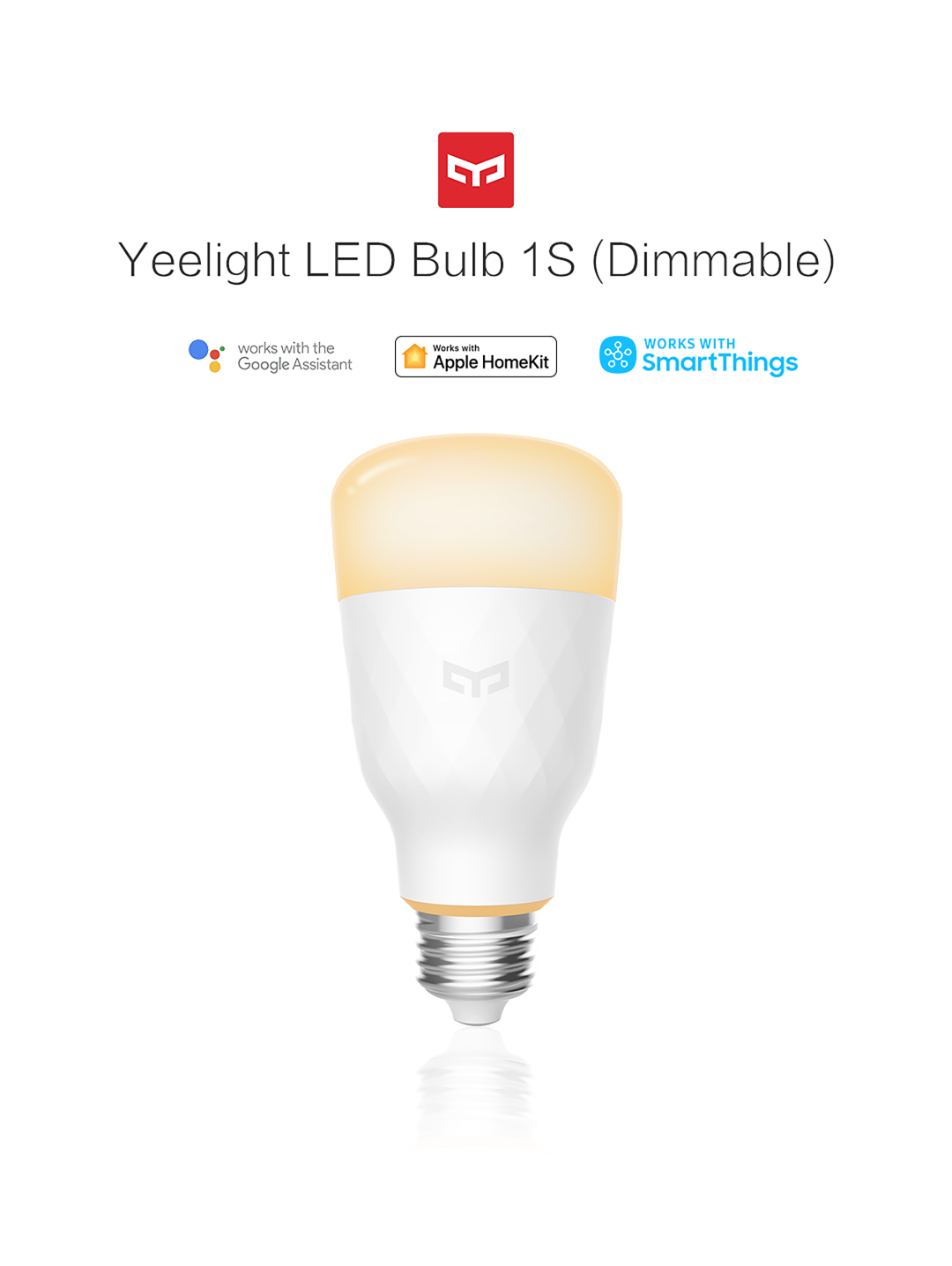 Smart LED Bulb 1S (Dimmable)-Yeelight Smart 1S